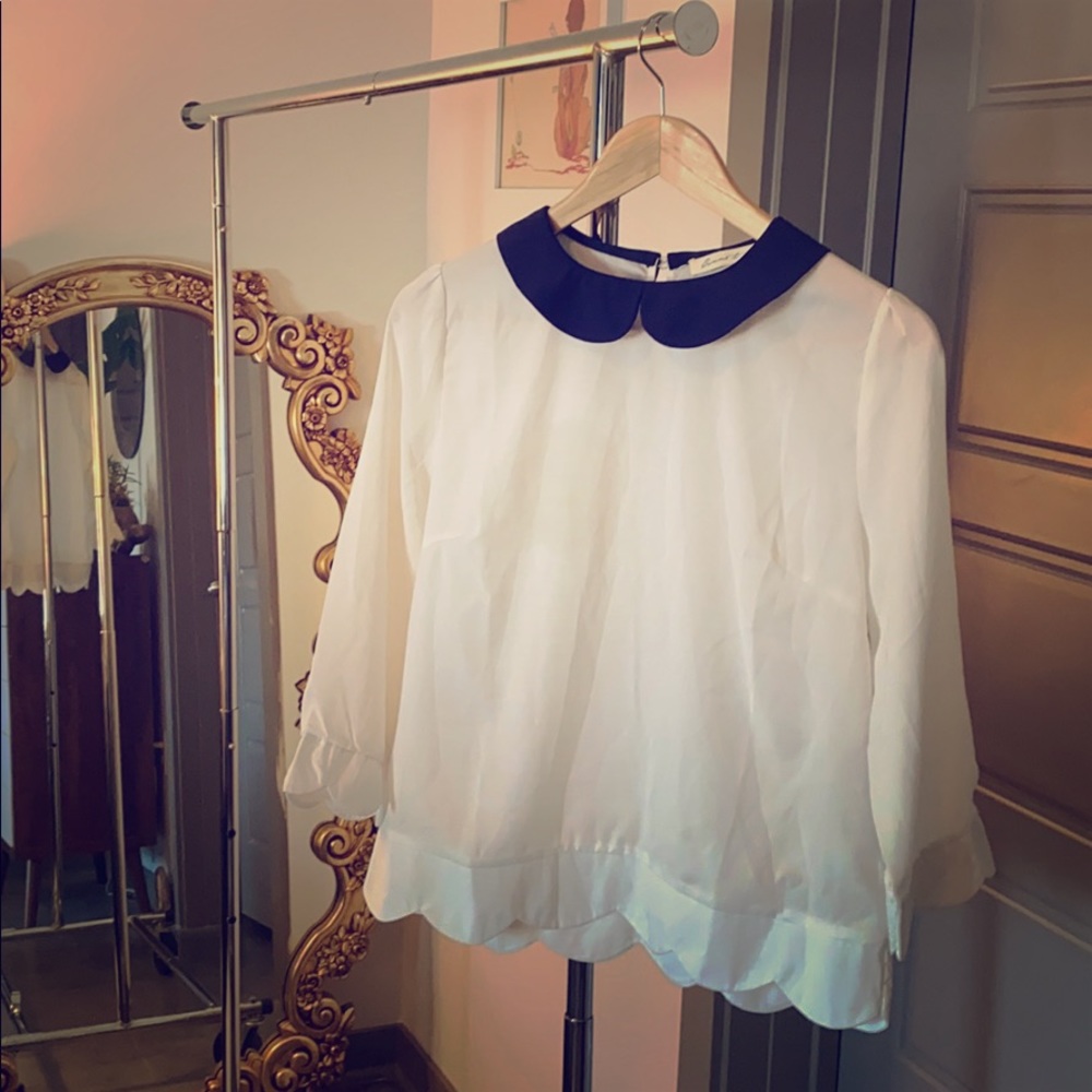 Comme Toi Mod Inspired Blouse